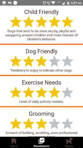 Dogipedia - Dog breed selector and list of breeds screenshot 4