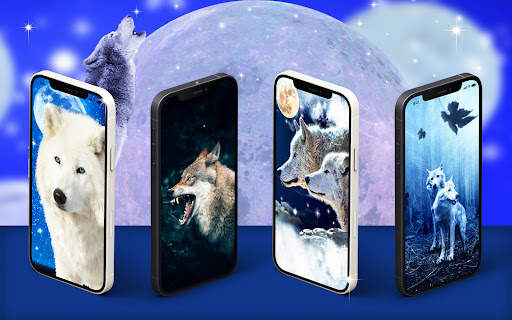 Wolf live wallpaper screenshot 1