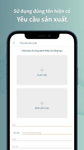 SHIFT - Danh thiếp di động screenshot 3