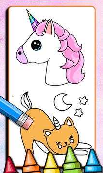 Unicorn Coloring Book screenshot 3