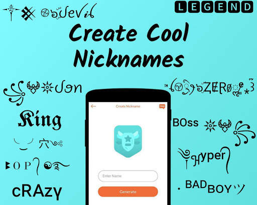 Nickname Fire: Nickfinder App screenshot 1