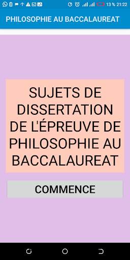 PHILOSOPHIE AU BACCALAUREAT screenshot 1