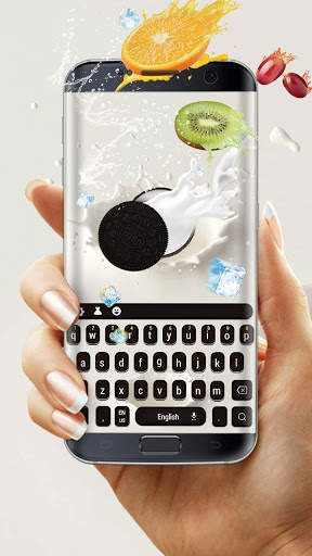 Amazing Keyboard for Oreo theme स्क्रीनशॉट 1