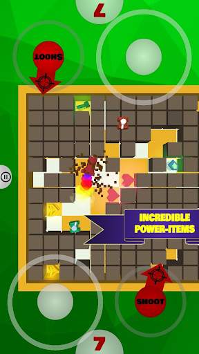Tanks 3D for 2 players on 1 device - split screen screenshot 3