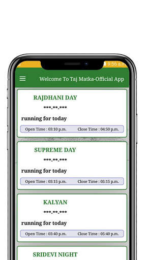 Taj Matka Official App screenshot 2