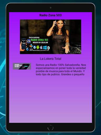 Radio de EL Salvador: Zone 503 screenshot 11
