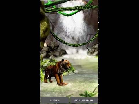 Waterfall Live Wallpaper 3D screenshot 1