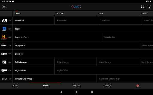 USA TV screenshot 2