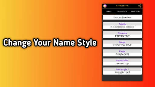 Gamer Name : Nickname Generater For Gamer screenshot 2