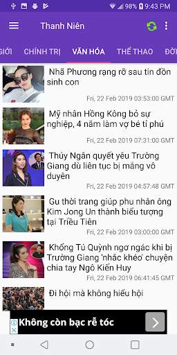Tin Nhanh screenshot 2