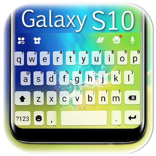 Galaxy S10 New Keyboard Theme 1.0