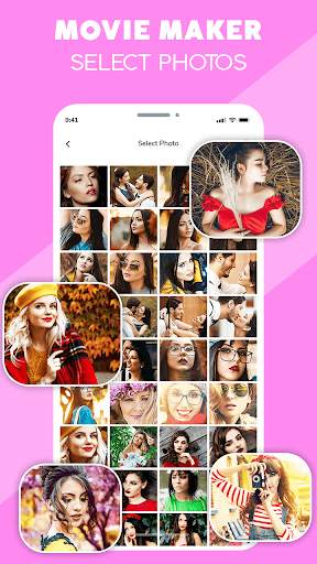 Photo video maker with music-Slideshow maker screenshot 1