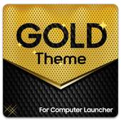 Gold Theme for Computer Launcher 1.3