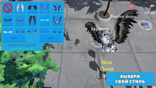 Cute Pocket Cat And Puppy 3D скриншот 2