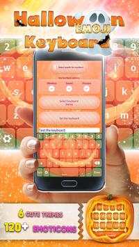 Halloween Emoji Keyboard screenshot 3