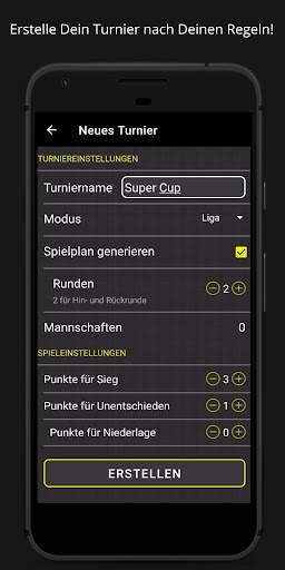 Champion – Turnier-Verwaltung screenshot 1