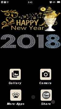 New Year Photo Frames 2018(Free Download) screenshot 1