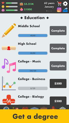 Life Simulator - Realistic Life Simulation Game 💰 screenshot 6