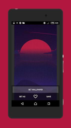 Synthwave Wallpaper HD - Vaporwave Outrun screenshot 6