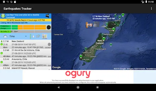 Earthquakes Tracker screenshot 9