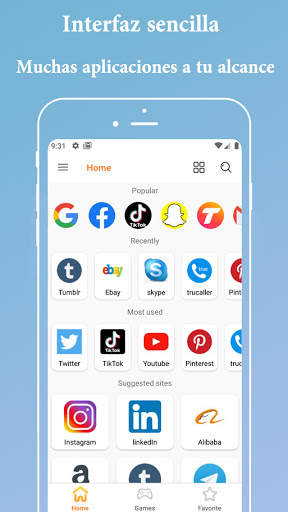 Todas las redes sociales en un screenshot 2