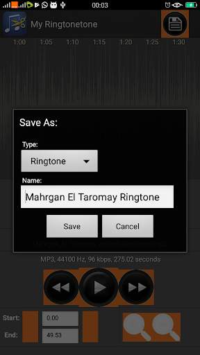 my Ringtone maker.ringtone cutter.music player screenshot 6