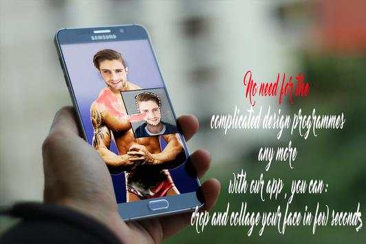 Body Builder Face collage screenshot 3