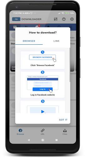 Video downloader for Facebook - VDF screenshot 6