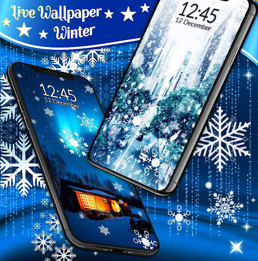 Winter Live Wallpaper ❄️ Frozen Snow Wallpapers screenshot 5