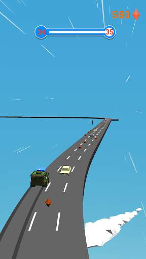 Sky Police: Police Race 3D screenshot 1