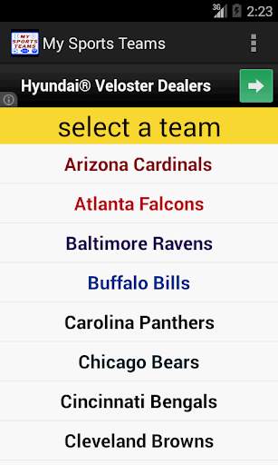 My Sports Teams screenshot 6
