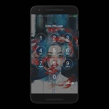 Girl Lock screen screenshot 3