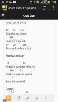 Chord Gitar Lagu Indonesia screenshot 4