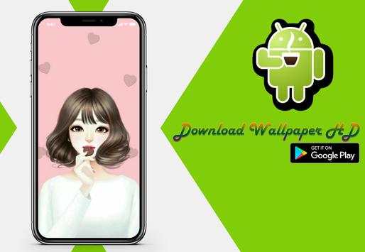 Kawaii Laurra Girl Wallpaper screenshot 1