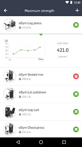 EGYM Fitness app screenshot 4