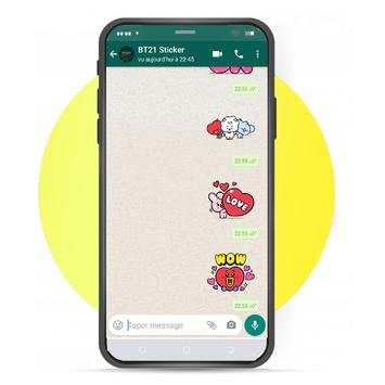 BT21 Sticker for WhatsApp screenshot 1