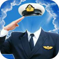 Pilot Suit Photo Maker