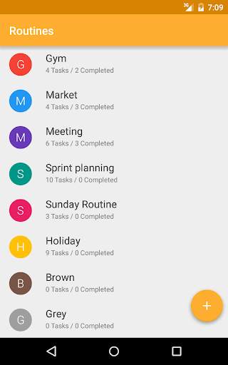 Routines Plus 5 تصوير الشاشة