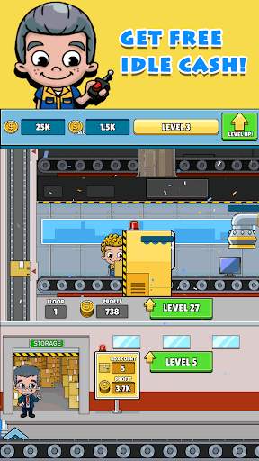 Factory Tycoon:Cash Manager Empire Simulator screenshot 2