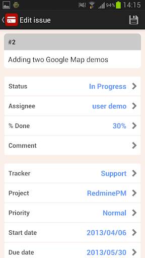 RedminePM - Redmine Client App screenshot 8