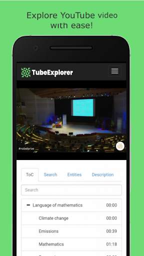 TubeExplorer screenshot 1
