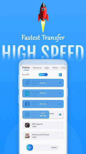 Share files and apps, Share karo -WokShare it screenshot 7
