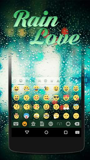 Glass Water Keyboard Theme screenshot 3