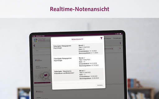APOLLON Campus-App: Ihr mobiler Studienbegleiter screenshot 9