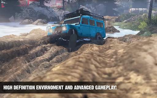 Offroad Cruiser Tough Driving 4x4 Simulation Game screenshot 1