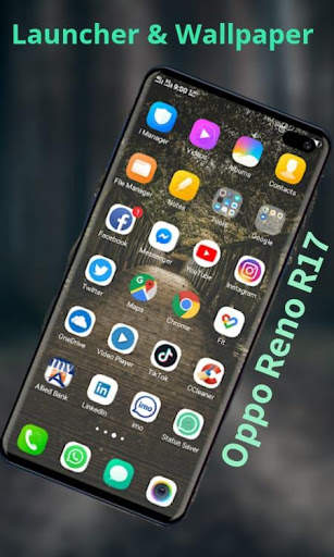 Oppo Reno R17 2020 Launcher : Thames & Wallpaper screenshot 2