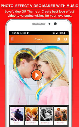 Photo Effect Animated Video Maker : Photo To Video скриншот 4
