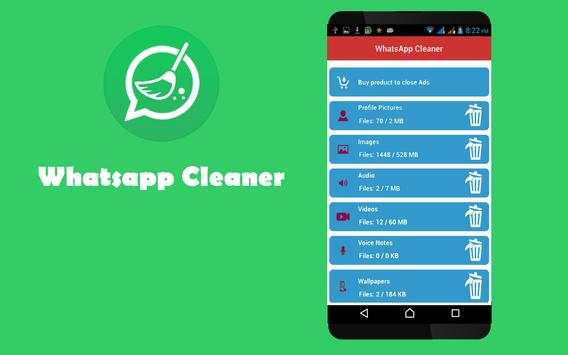Cleaner for whatsapp Pro screenshot 1