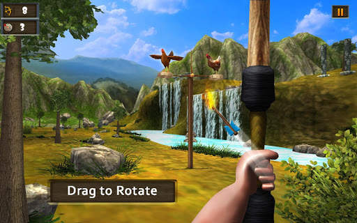 Crazy Chicken Shooting Game : Archery Killing screenshot 3