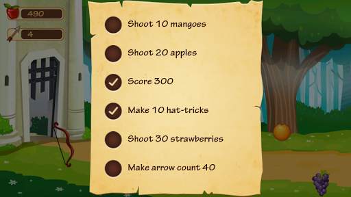 Fruit Splash Tiro con l'arco screenshot 4
